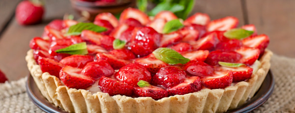 Jahodový koláč: chuť léta v každém soustu