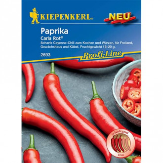 Chilli paprička Carla Rot obrázek 4