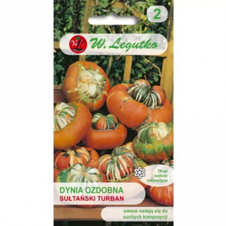 Dýně okrasná Sułtański Turban obrázek 12
