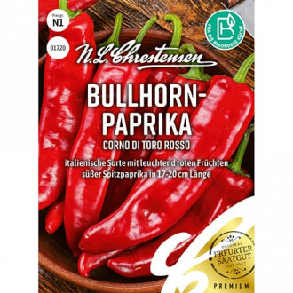 Paprika Corno di Toro Rosso obrázek 6