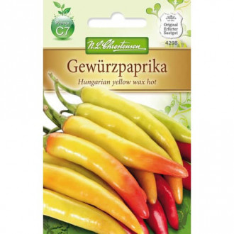 Paprika Hungarian Yellow Wax Hot obrázek 5