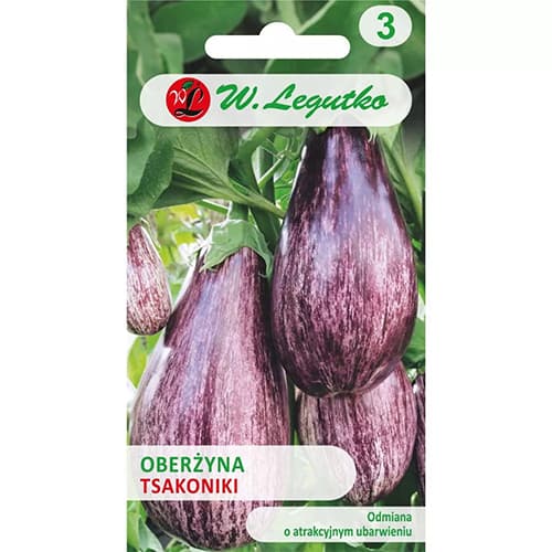 Baklažán (Lilek vejcoplodý) Tsakoniki obrázek 1 artikel 86872