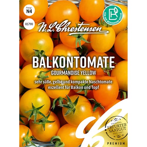 Balkonové rajče Gourmandise Yellow obrázek 1 artikel 86023