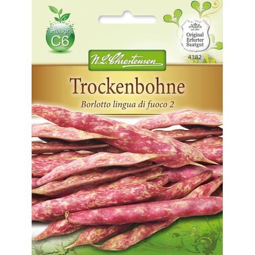 Fazole keříčková trpasličí Borlotto lingua di fuoco 2 obrázek 1 artikel 78828