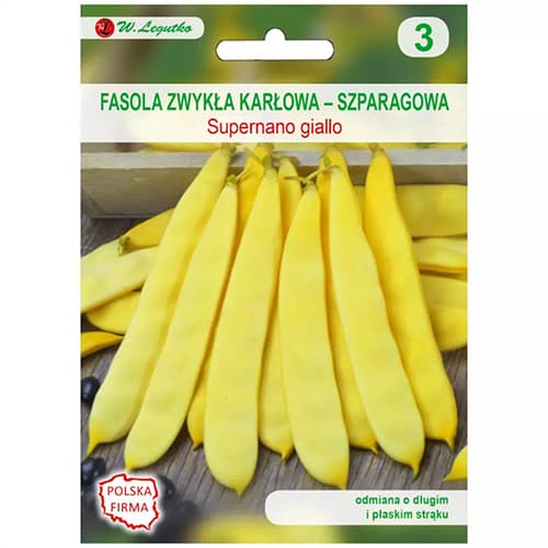 Fazole šarlatová trpasličí Supernano giallo obrázek 1 artikel 78466