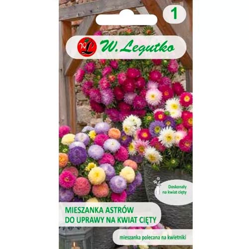 Hvězdnice čínská pro řezané květiny, směs obrázek 1 artikel 50083