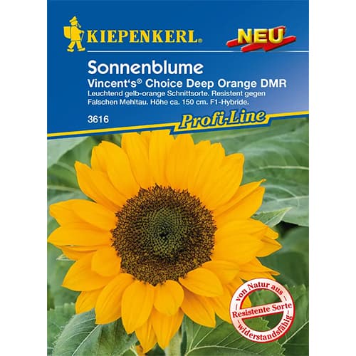 Okrasná slunečnice Vincent's® Deep Orange DMR, F1 artikel fotografie 1 Okrasná slunečnice Vincent's® Deep Orange DMR, F1 obrázek 1 artikel 87759