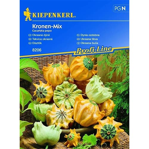 Okrasná tykev Korona, směs obrázek 1 artikel 86556
