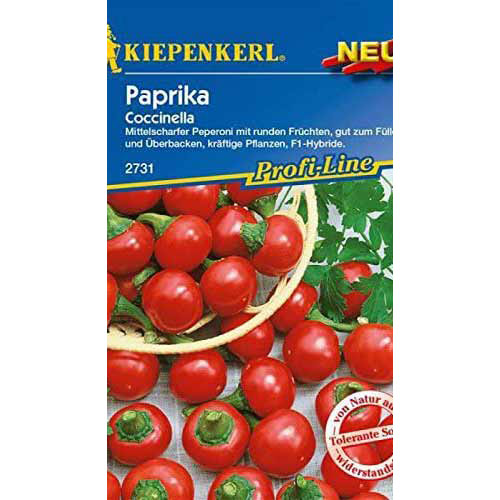 Pepperoni Coccinella F1 artikel fotografie 1 Pepperoni Coccinella F1 obrázek 1 artikel 86490