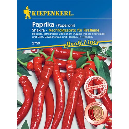 Pálivá paprika Shakira artikel fotografie 1 Pálivá paprika Shakira obrázek 1 artikel 86494