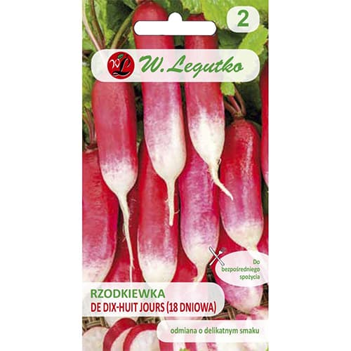 Ředkvička De dix-huit jours (18 denní) obrázek 1 artikel 69537