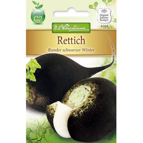 Ředkvička zimní Runder schwarzer Winter artikel fotografie 1 Ředkvička zimní Runder schwarzer Winter obrázek 1 artikel 78748