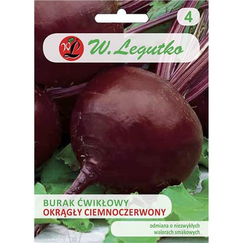 Řepa červená Kulatá Tmavě červená obrázek 1 artikel 78448