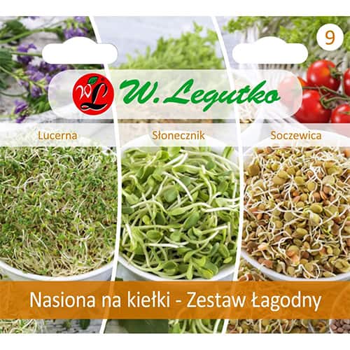 Semena na klíčky - Sada Jemná, 3 druhy obrázek 1 artikel 96832