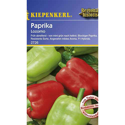 Sladká paprika Lozorno F1 obrázek 1 artikel 86493