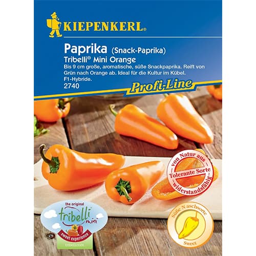 Sladká paprika Tribelli Mini Orange F1 obrázek 1 artikel 86530
