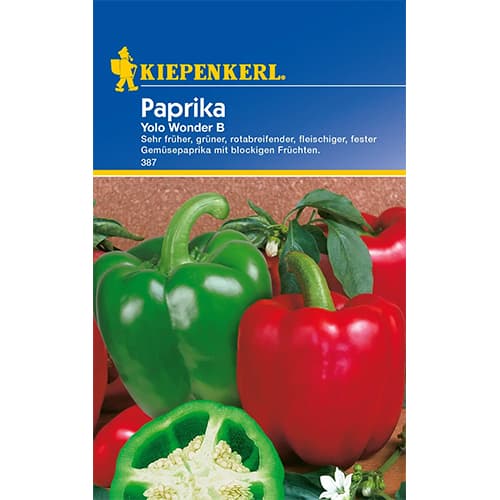 Sladká paprika Yolo Wonder obrázek 1 artikel 86499