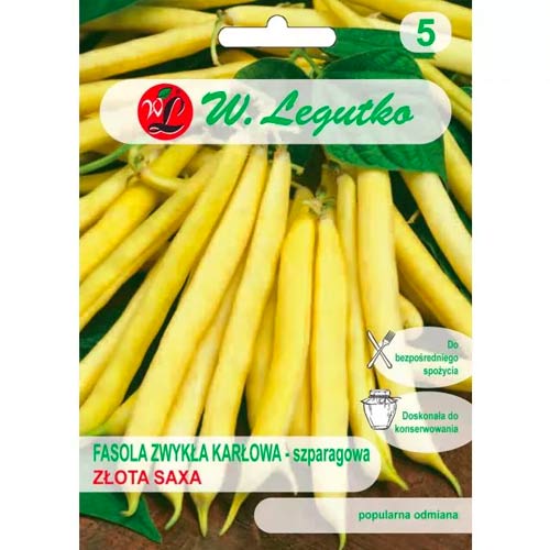 Trpasličí zelené fazolky Złota Saxa obrázek 1 artikel 50129
