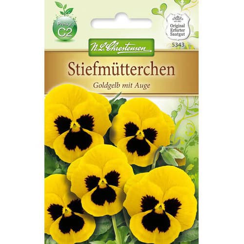 Violka mnohokvětá Golden Yellow Eyed obrázek 1 artikel 78961